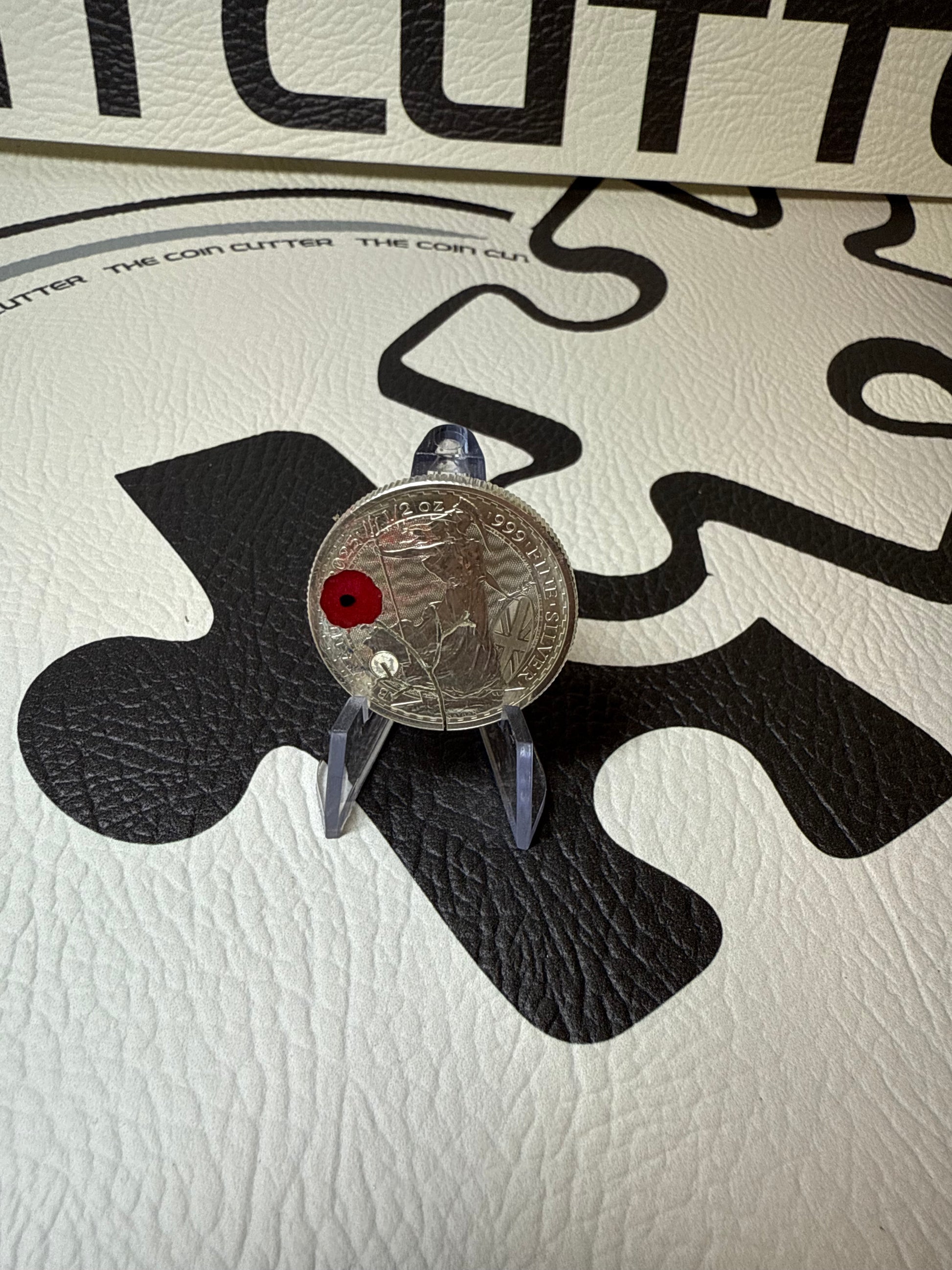 SILVER BRITANNIA POPPY - 1/2 oz