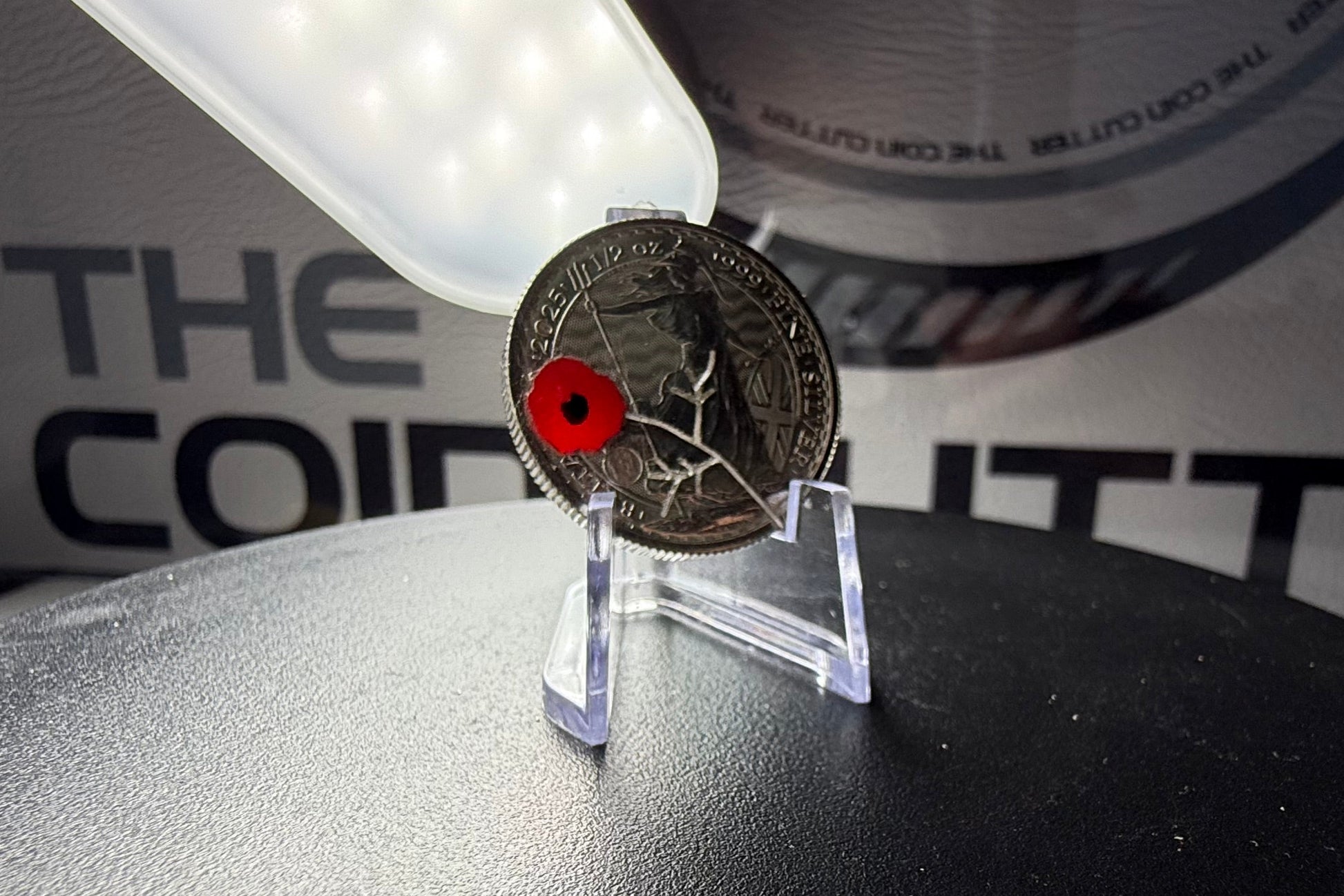 SILVER BRITANNIA POPPY - 1/2 oz