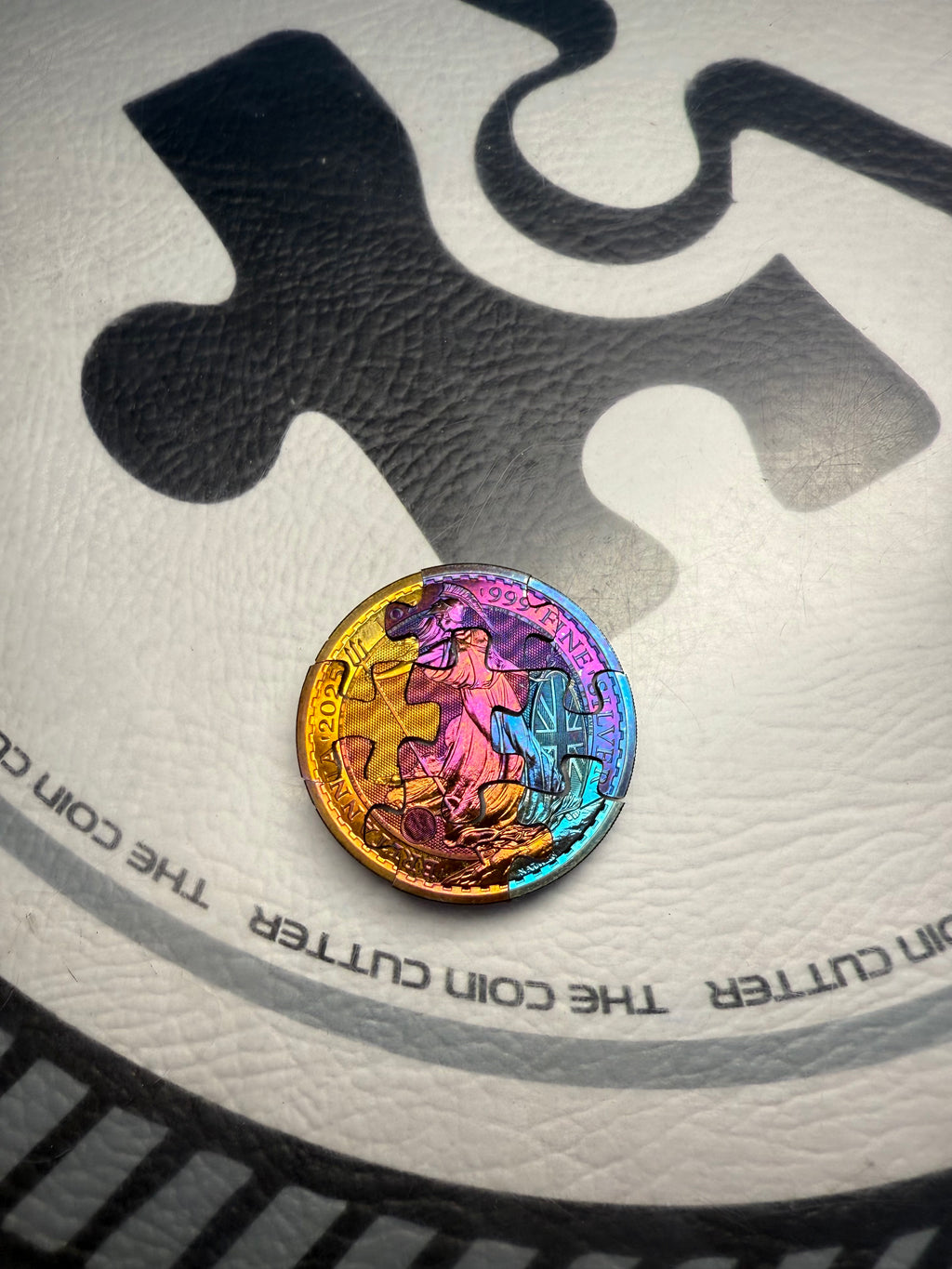 Silver Britannia Multi toned jigsaw 1 oz